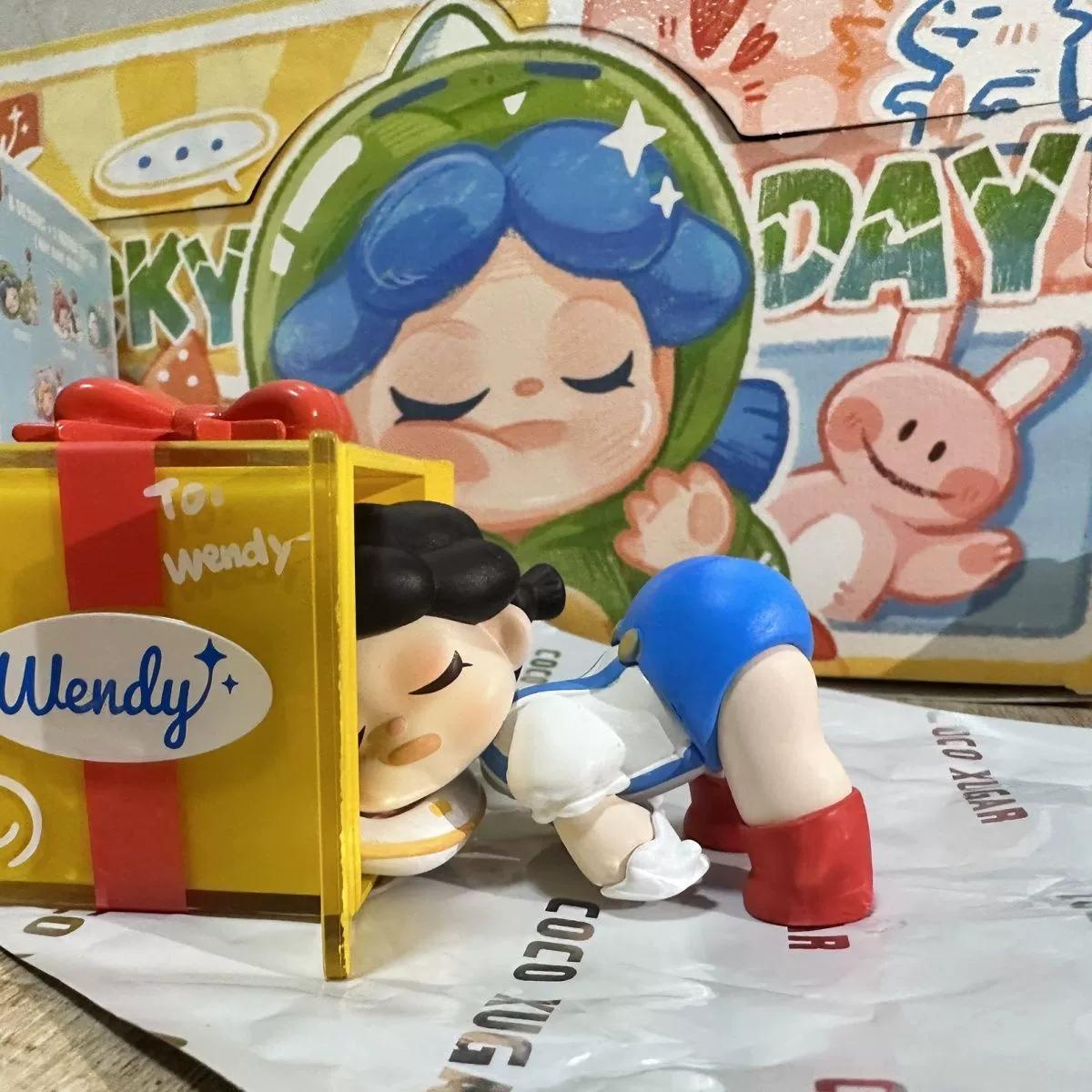 Wendy II today Xiaoshengxing серия слепой коробки игрушка милый ручной - подарок-качели для девочек
