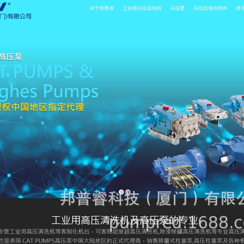 正规代理美国猫牌CAT PUMPS高压往复式柱塞高温泵1530C