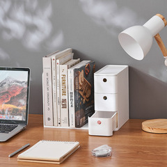 Wholesale bookstand storage box desktop bookshelf student dormitory office stationery and sundry organizer multifunctional bookstand