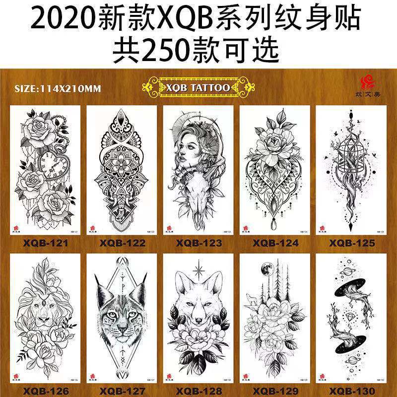 2021 new waterproof tattoo stickers smal...