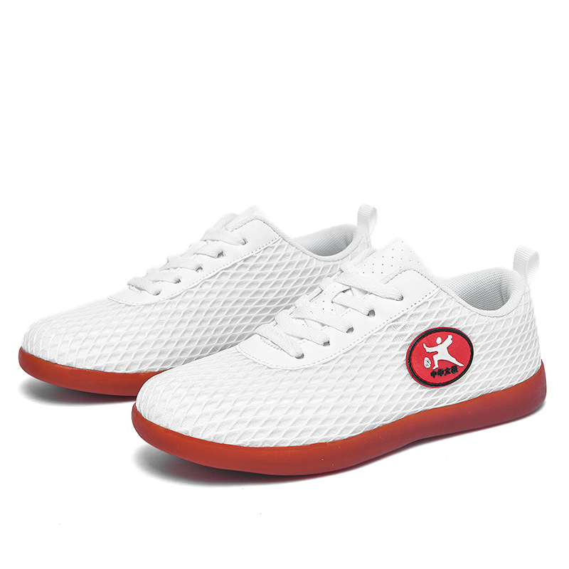 Zapatos de Tai Chi para hombres y mujeres, zapatos de verano de Tai Chi, zapatos de entrenamiento de artes marciales de malla de tendón de toro, zapatos de ventilación de Tai Chi, Aliexpress