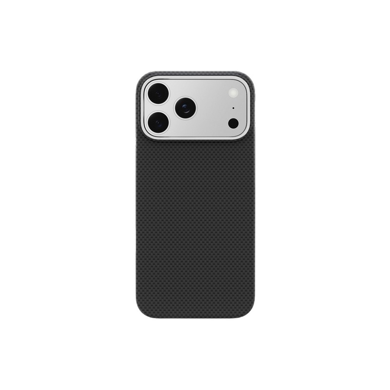适用iPhone17Promax纳米纤维纹手机壳苹果17a火星超薄磁吸保护套|undefined