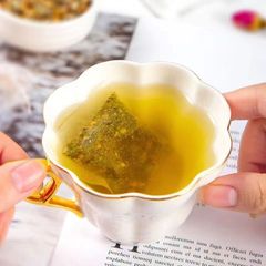 Fushitang lemon, winter melon, lotus leaf tea, goddess non-drinking, small waist bump, disgusting substitute tea, lemon vitamin C tea