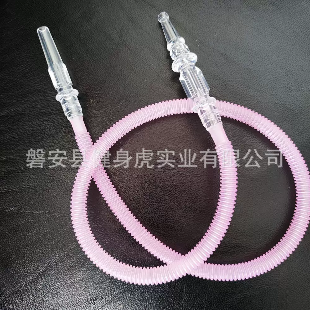 12阿拉伯水烟管伸缩管波纹管吸管耐压软管pe管饮用水管伸缩软管