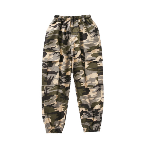 Children's Camouflage T-Shirt, Primary School Short-Sleeved Military Training Uniform, Short-Sleeved T-Shirt, Kindergarten Performance Costume, Group Purchase Clothing