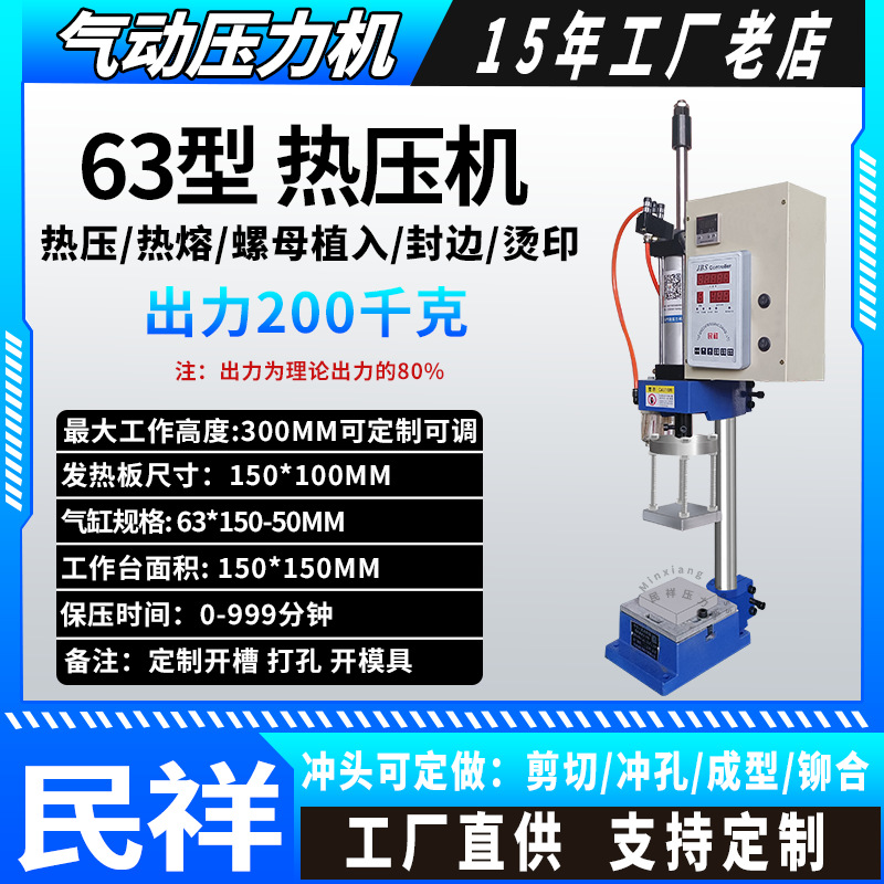 Type 63 single column hot pressing controller