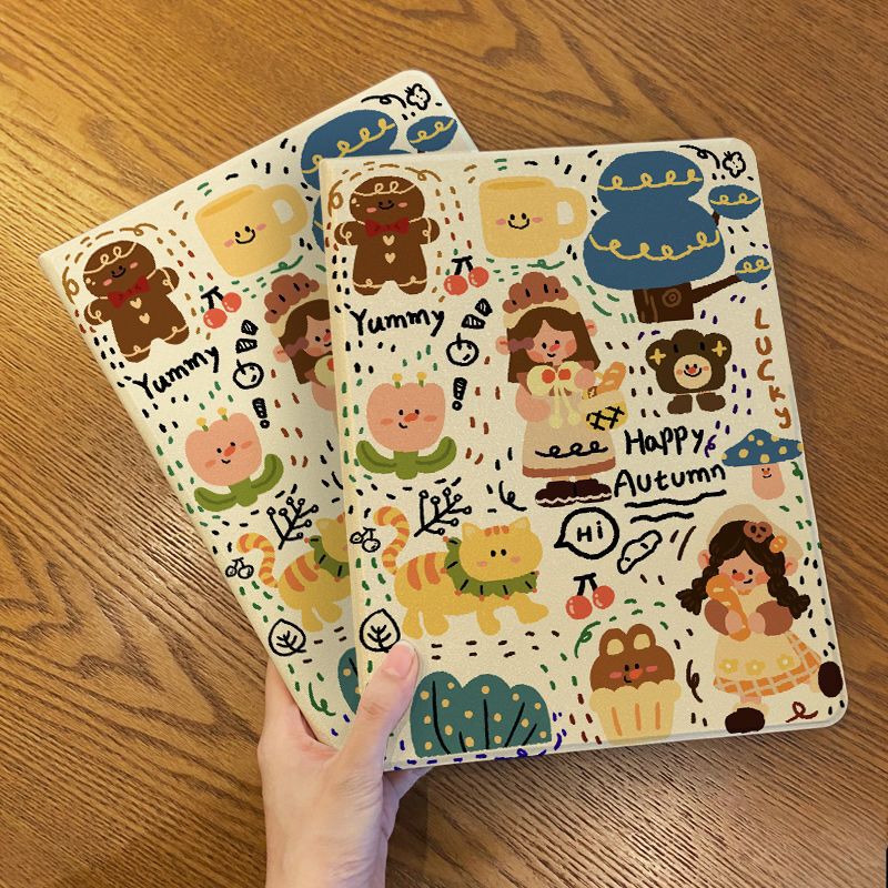 Rainy Day Little Girl Protective Case for 9/10 Generation Tablets, Full Cover Mini6 Case, Air6/5 Book-style Pro12.9/13 Rainy Day Little Girl Protective Case for 9/10 Generation Tablets, Full Cover Mini6 Case, Air6/5 Book-style Pro12.9/13