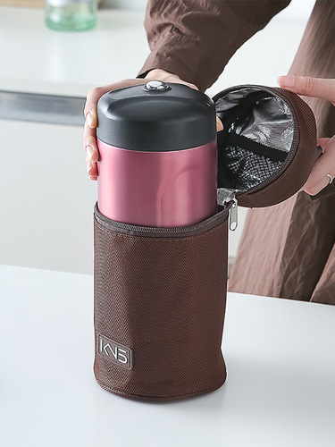 Insulated lunch box, stew beaker, ceramic liner, large capacity, baby lunch box, lunch box for office workers, insulated bucket, convenient for men and women