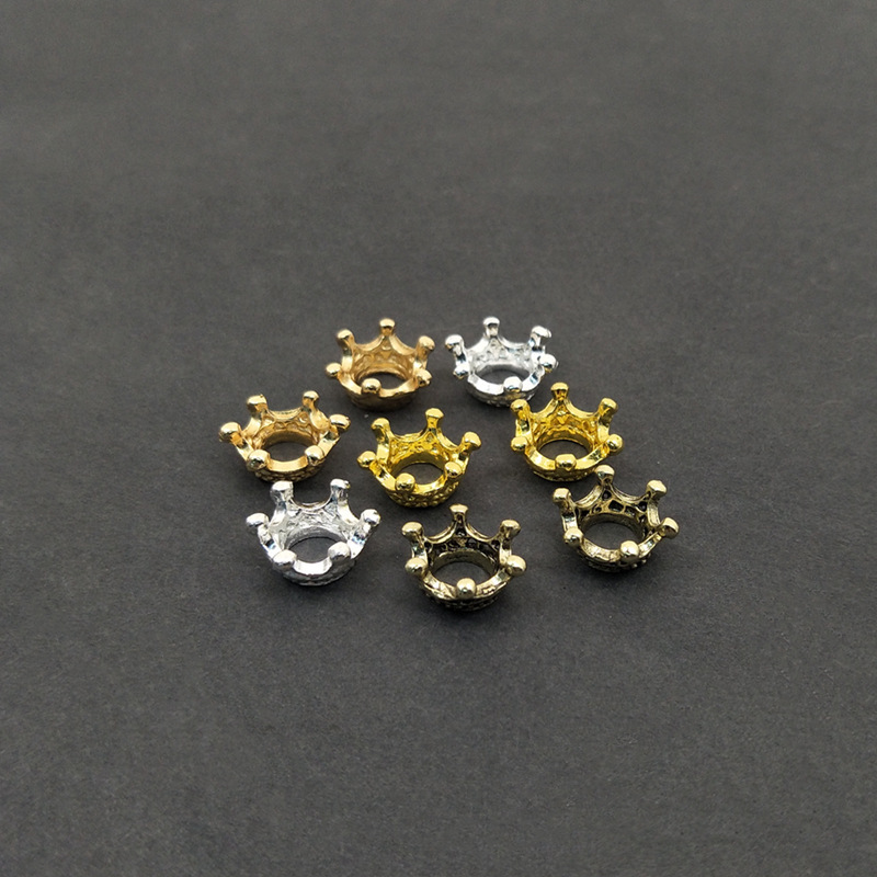 Korean style multi-color alloy small crown diy hair accessories headdress mobile phone beauty hairpin hair cord accessories Korean style multi-color alloy small crown diy hair accessories headdress mobile phone beauty hairpin hair cord accessories