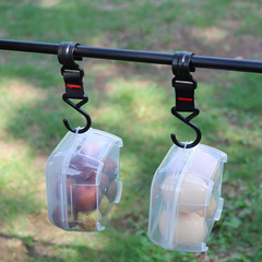 戶外雞蛋收納盒帶蛋托防震便攜透明塑料盒8格4格3格美妝蛋包裝盒