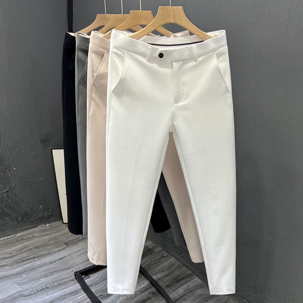 White elite trousers
