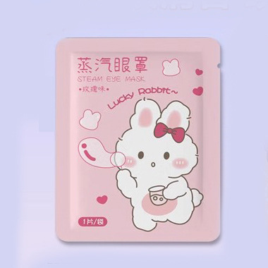 熱着蒸気アイマスク漫画ウサギ熊保護光睡眠アイマスクメーカー使い捨て自己発熱アイマスク卸売り|undefined