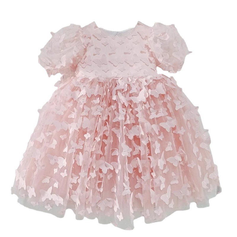 Robe de princesse printanière pour bébés filles (0-3 ans) - Style moderne - Fibre de polyester performante_voghion.com