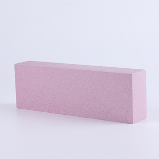 Hengsheng Wholesale 180 # Pink Single-Sided 9inch Chrome Corundum Whetstone Household Sharpening Stone Ruby ​​Red Corundum Cross