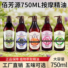750ML玫瑰果油 老姜橄榄油身体按摩精油SPA基础油批发推背按摩