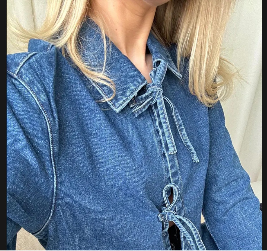 Holiday, Daily Occasion Turndown Neckline Women's Streetwear Solid Color Tie Blouse