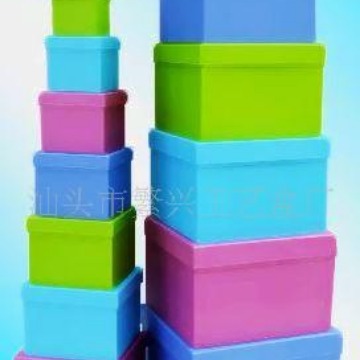 新款护角套十金丝麻布通用礼品包装盒天地盖方形纸盒礼物盒子批发