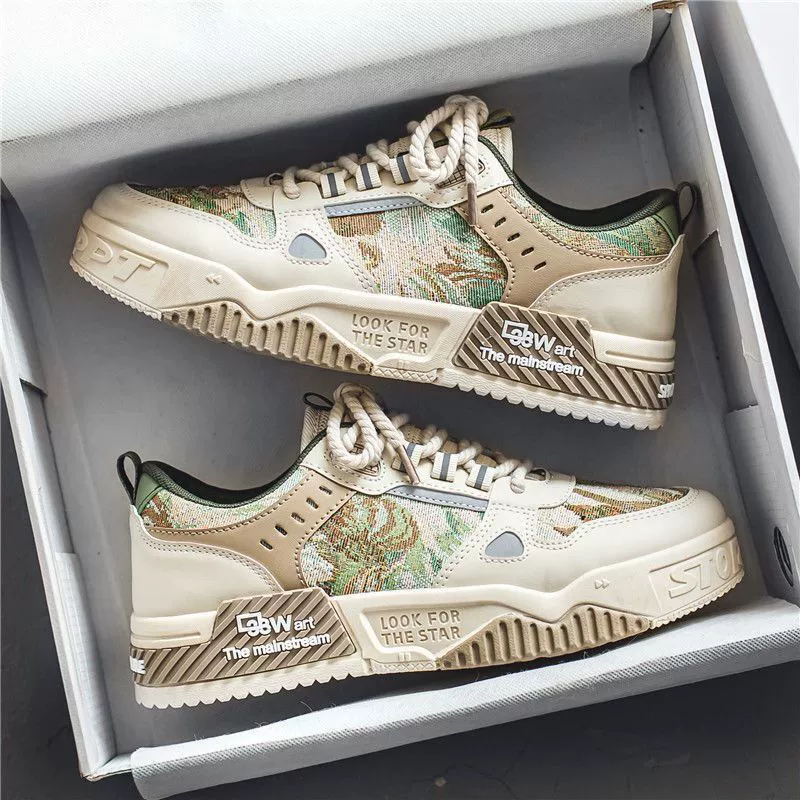 Breathable footwear, cloth trend shoes, universal sneakers platform
