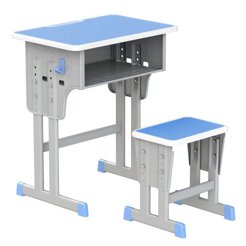 Mesa y silla directas de fábrica mesa de entrenamiento de estudiantes de escuela primaria mesa de escritura y silla de escritorio de la escuela clase de reparación image 15
