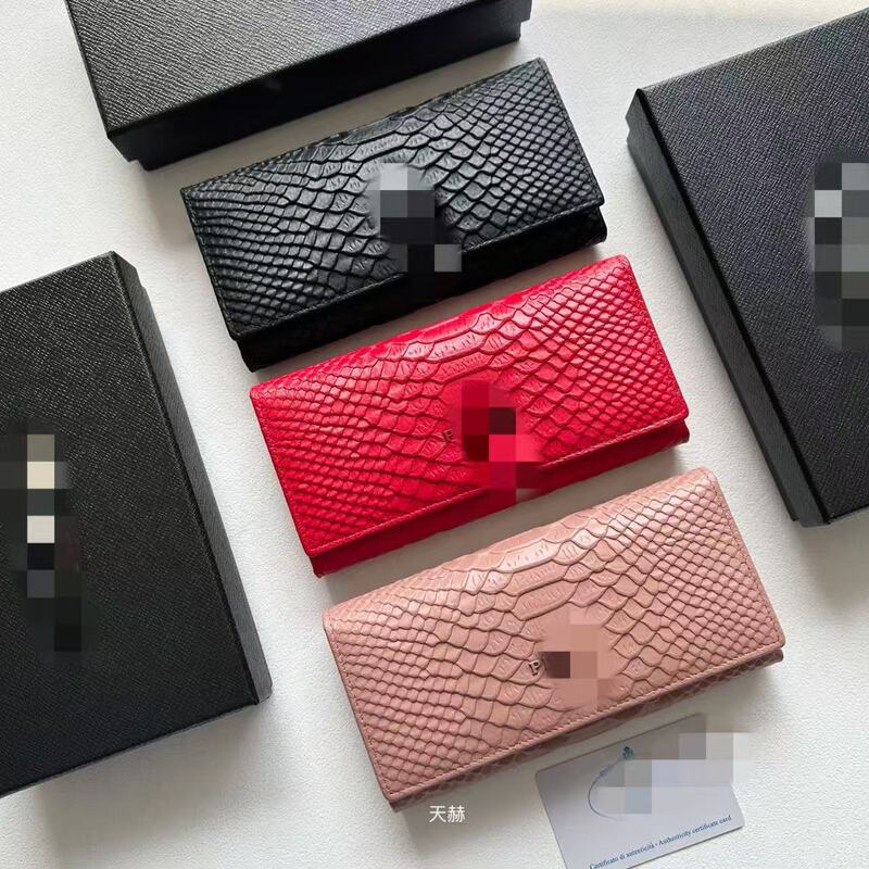 Women's long wallet 2023 new model genuine leather clutch bag ladies' purse stylish wallet niche designer trendy