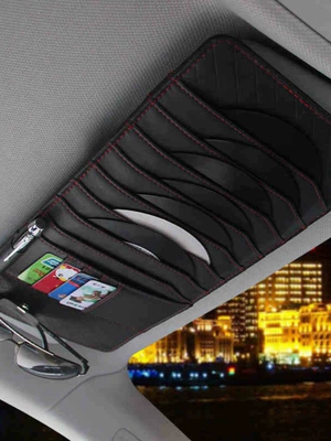 Multimediya və saxlama aksesuarları: Storage Bag Car Card Holder Set