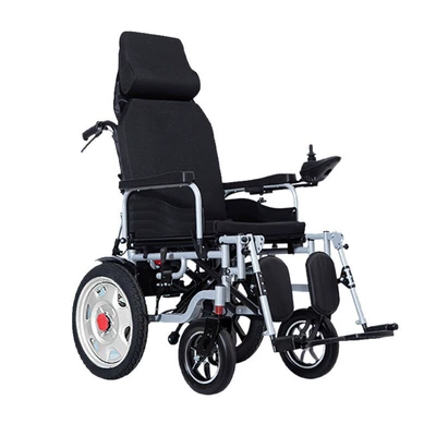 Qatlanan elektrik velosipedlər: Disabled High Backrest Foldable Mobility