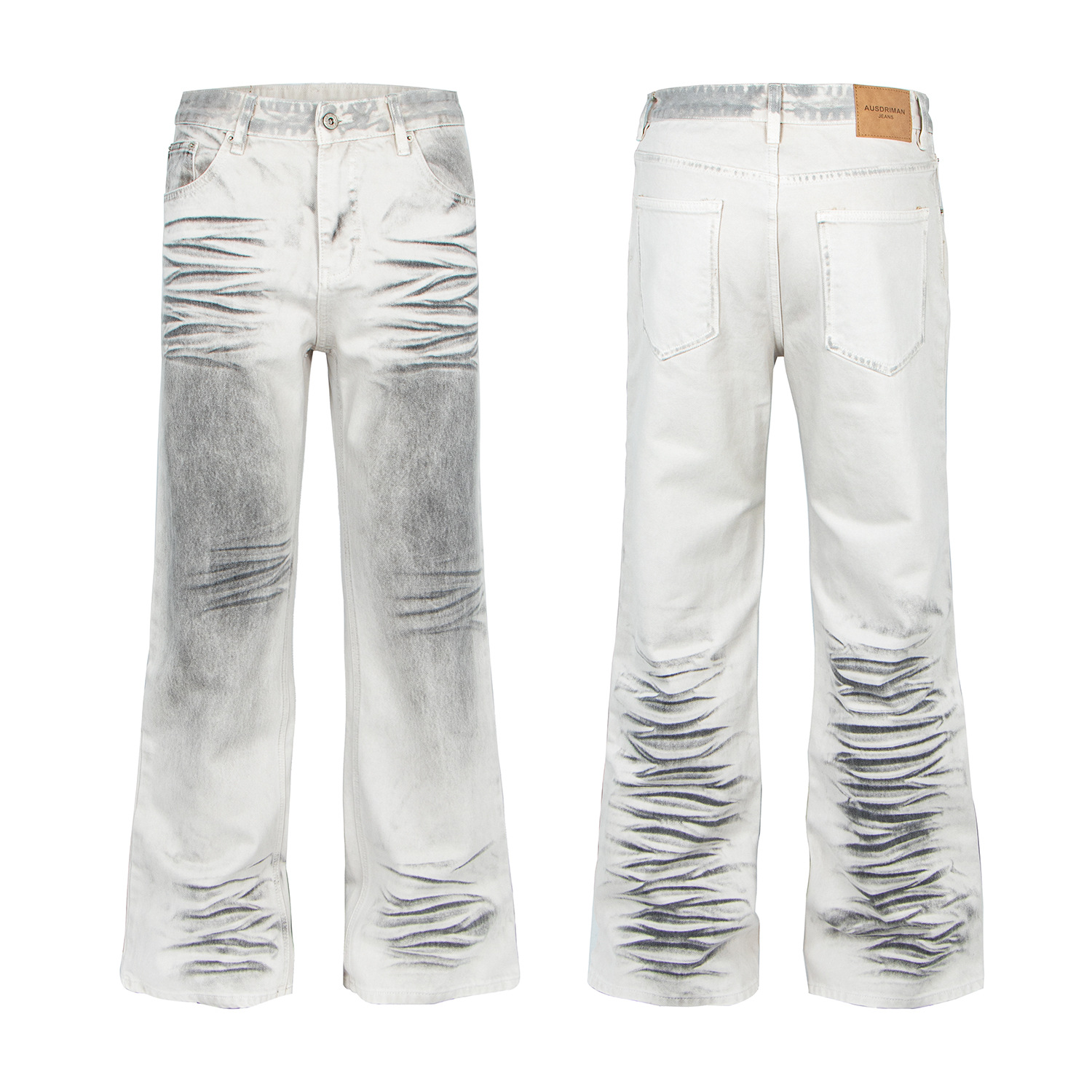 White denim jeans for men and women