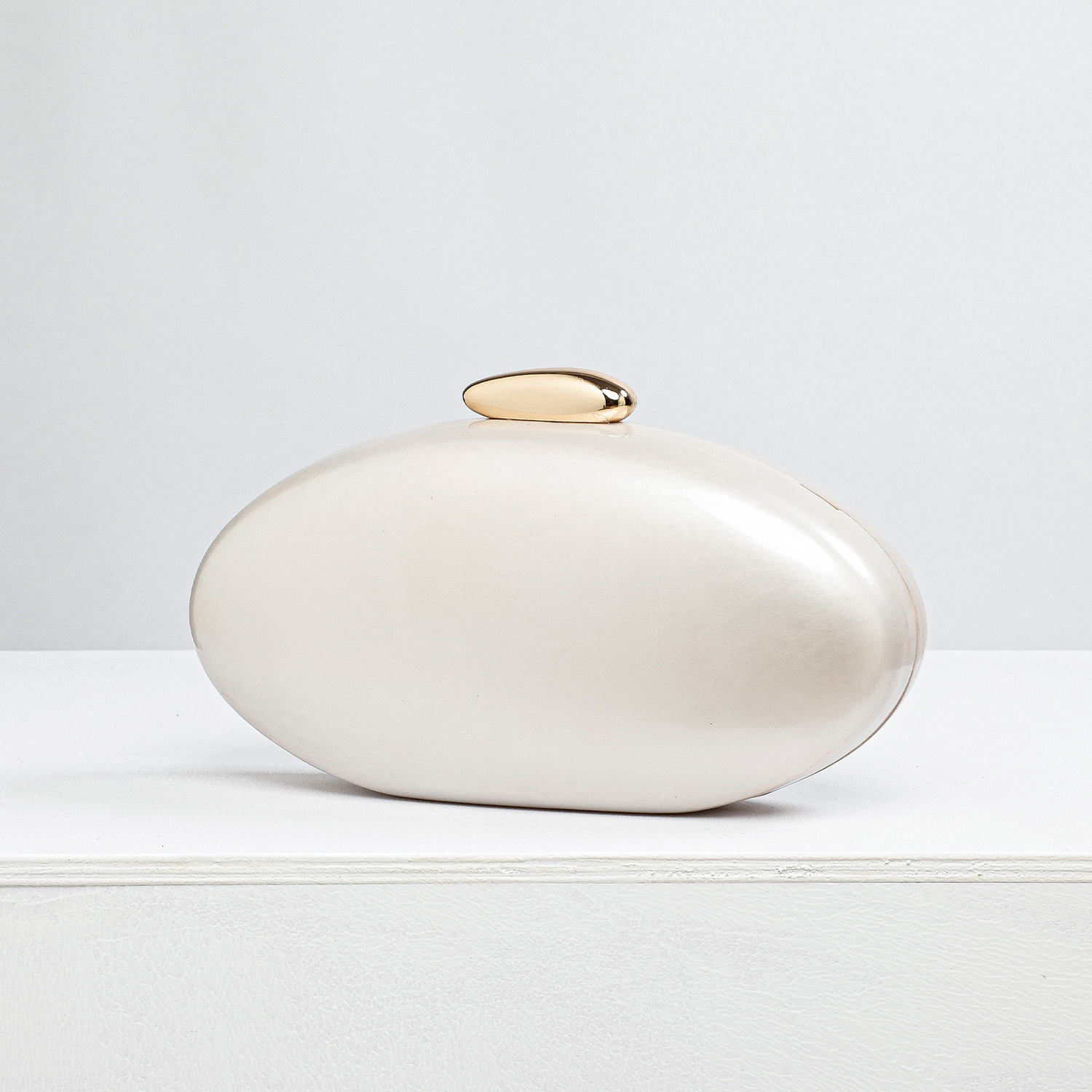 Amazon Shein Acrylic Hard Shell Evening Bag - New Wedding Banquet Clutch With Chain Shoulder/Crossbody Strap For Women - Thumbnail 2