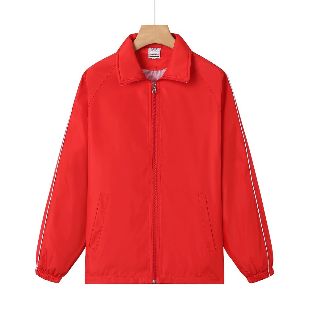 Униформа для сотрудников Red Club, литературный плащ для сотрудников, путешествующих, двухслойная холодостойкая Внутренняя сетка, вышитая на молнии с логотипом