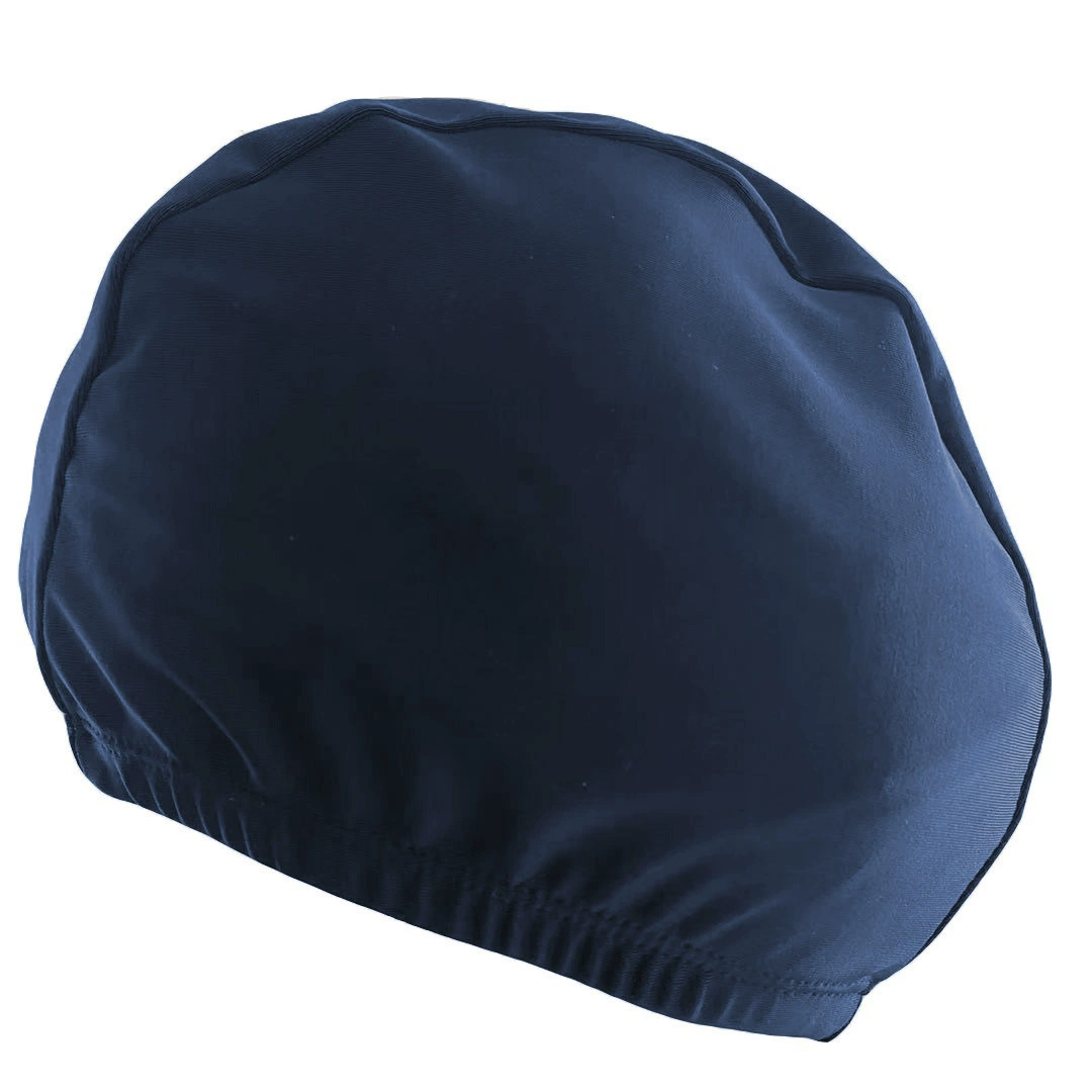 Swimming cap for men and women, cloth, pack for swimming, polyester, direct factory sales