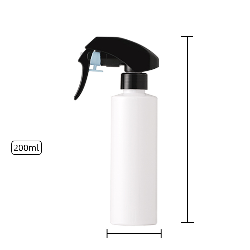 Choose when shooting; 200ML white flat shoulder with spring external hand buckle…