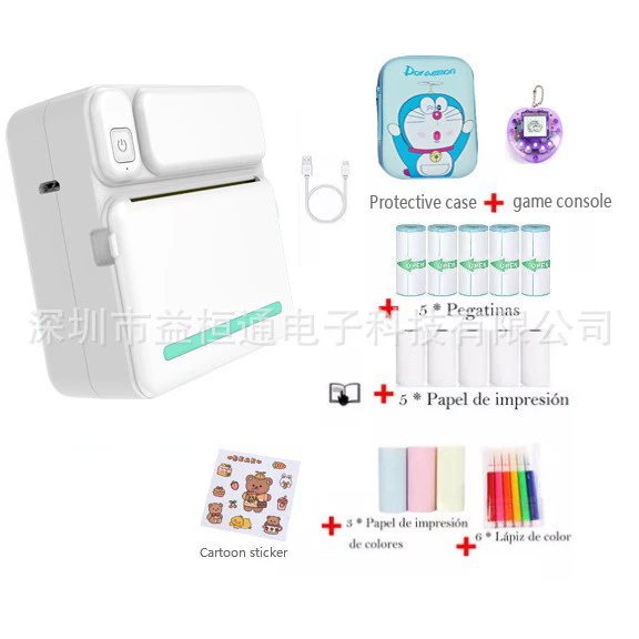 Small handheld photo, pocket printer, new collection, C20