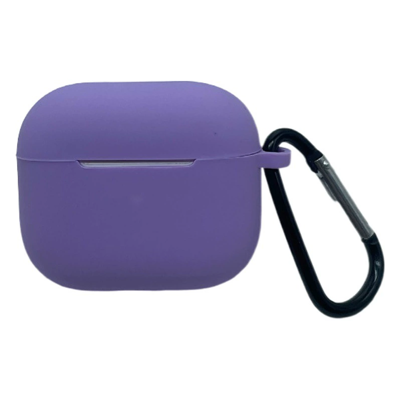 Подходит для новой Bluetooth-гарнитуры Apple airpods 3-го поколения, силиконовый защитный чехол, тонкий защитный чехол, чистый цвет, с круглым дном