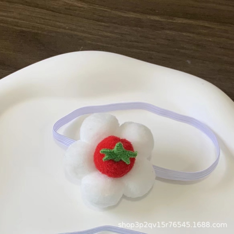 可爱13cm自嘲熊装饰围兜眼镜套装超萌可爱10cm番茄娃衣口水巾套装|undefined