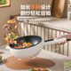 Source Factory Electric Wok Household All-In-One Electric Hot Pot Large Capacity Electric Cooking Pot Gift Wholesale Foreign Trade Free Shipping
