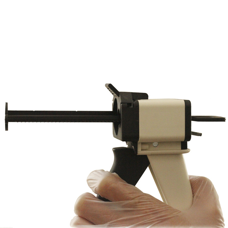 Pistola de entrega corona temporal dental 10:1 pistola mixta pistola de inyección para 3M DMG pistola mezclado material corona temporal