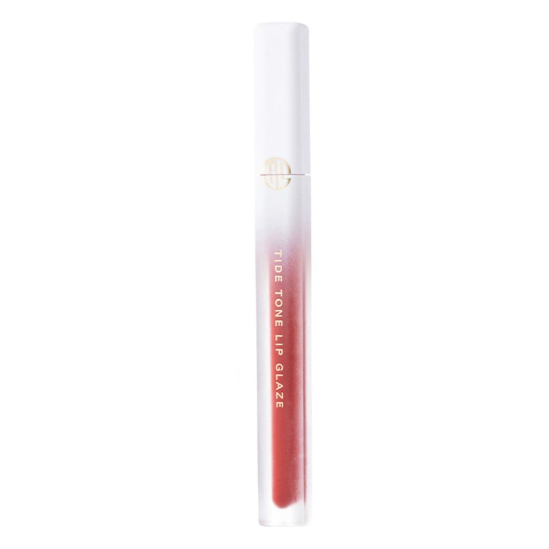 MYG air lip glaze маленькая квадратная трубка бархатная матовая теплоизоляционная глазурь для губ розовая отбеливающая губная помада для девочек, демонстрирующая цвет лица