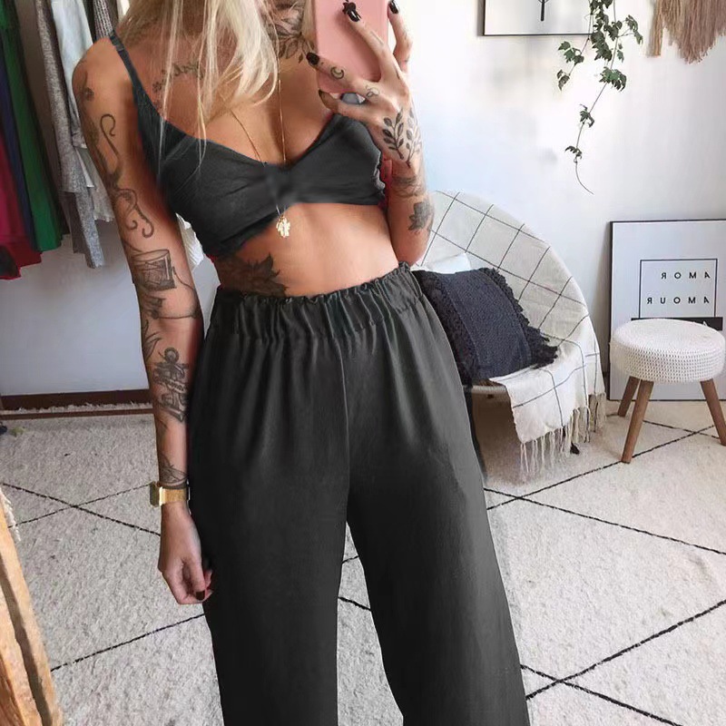 Daily Street Women's Sexy Printing 4-way Stretch Fabric Polyester Printing Backless Pants Sets Pants Sets display picture 37
