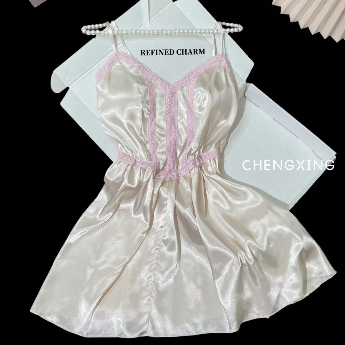 夏季性感睡衣高级宫廷爆款2025蕾丝新款吊带睡裙洋气遮肉超级工厂