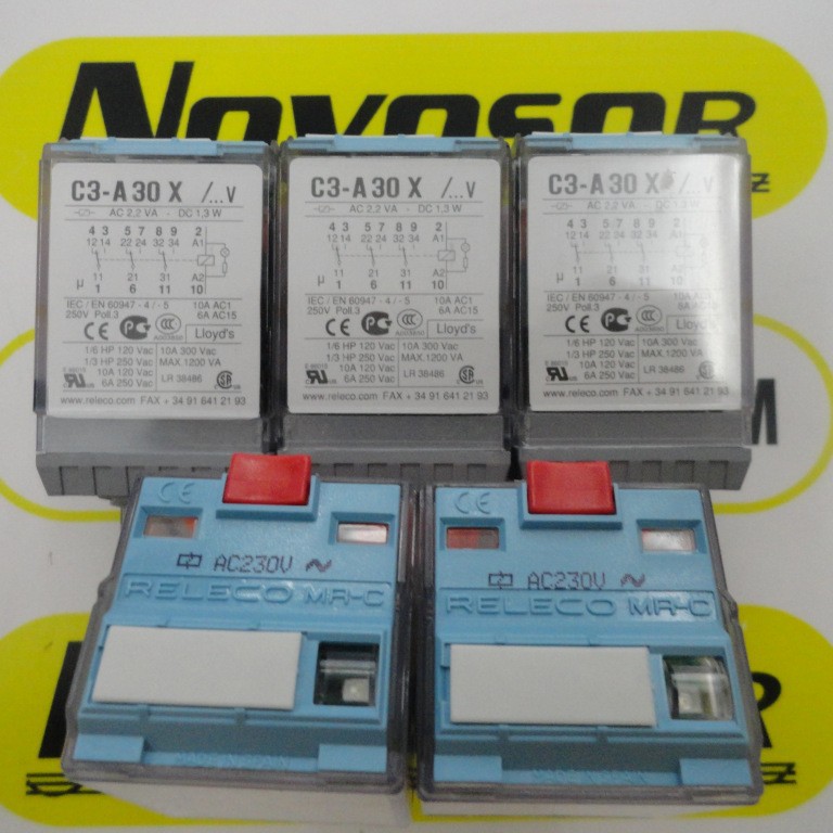 RELECO继电器C3-A30X   AC230V
