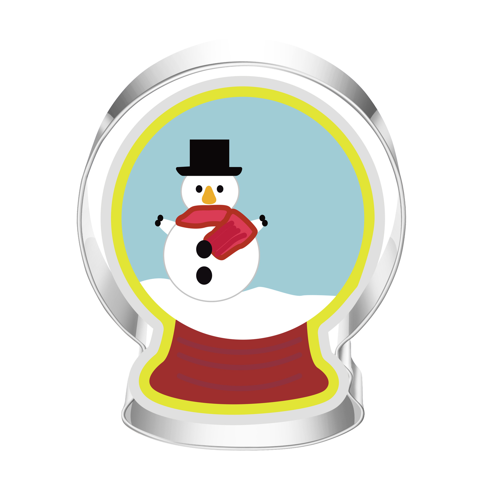 Acero inoxidable molde de galletas de Navidad árbol de Navidad Santa Claus copo de nieve alce Amazon Fuente de la fábrica de comercio exterior