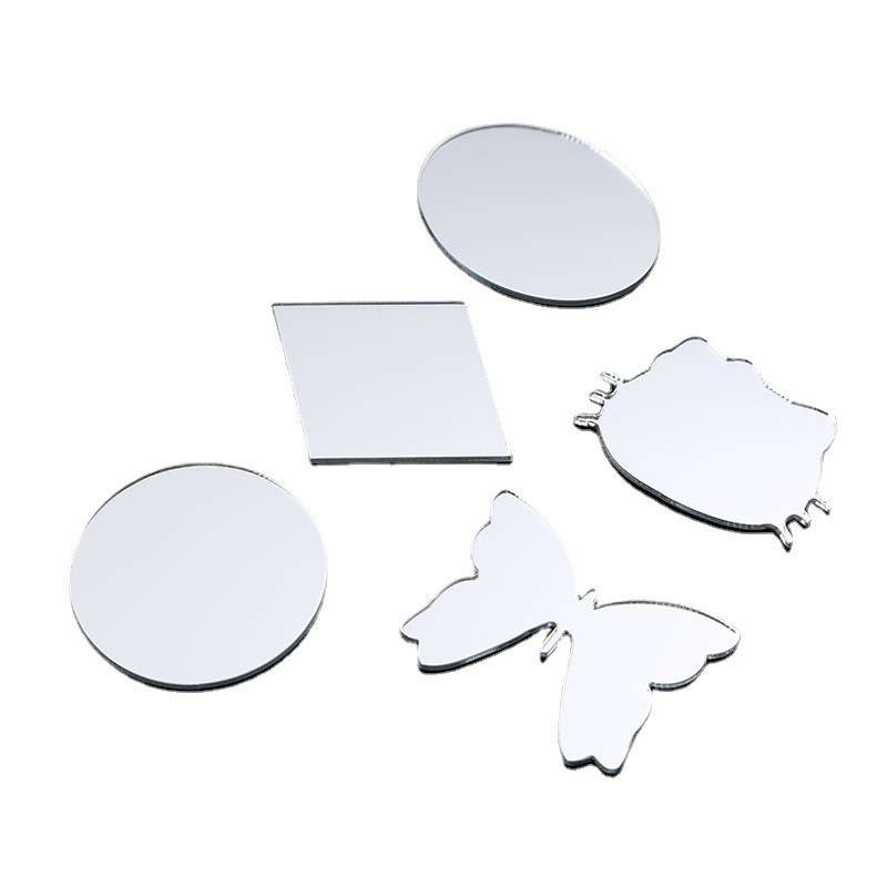 Espejo acrílico transfronterizo de pared suave de todo el cuerpo de vestir dormitorio sin agujeros de perforación combinación de empalme espejo de maquillaje personalizado