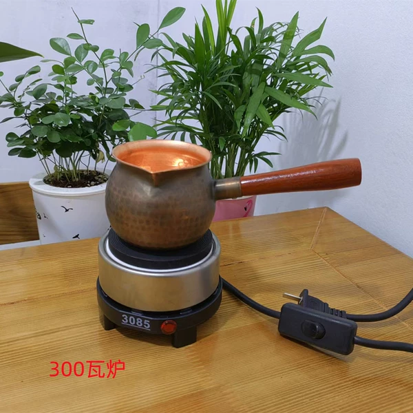 300 ml of pure copper pot + 300 watt furnace