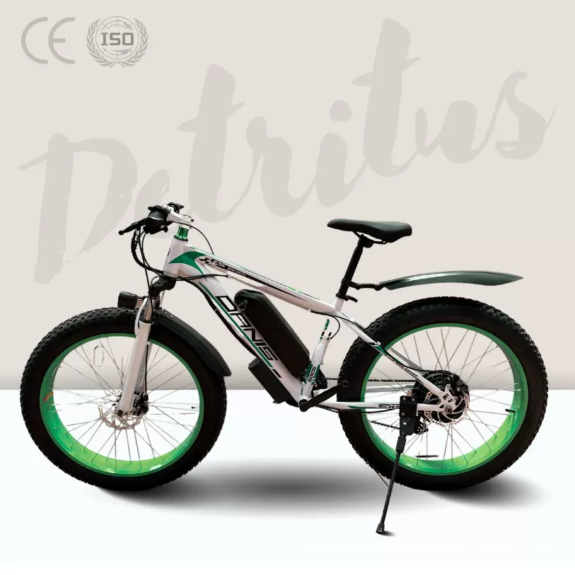 批发 48V电动自行车 锂电胖胎沙滩雪地车e bike电助力自行车