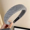 Woolen gray headband