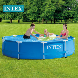 INTEX28202��ͥ��ˮ��10�߈A�ιܼ�ˮ�����b�Ӻ�Ӹ�ˮ�؎��^�V��