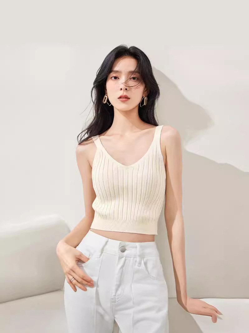 Summer solid vest