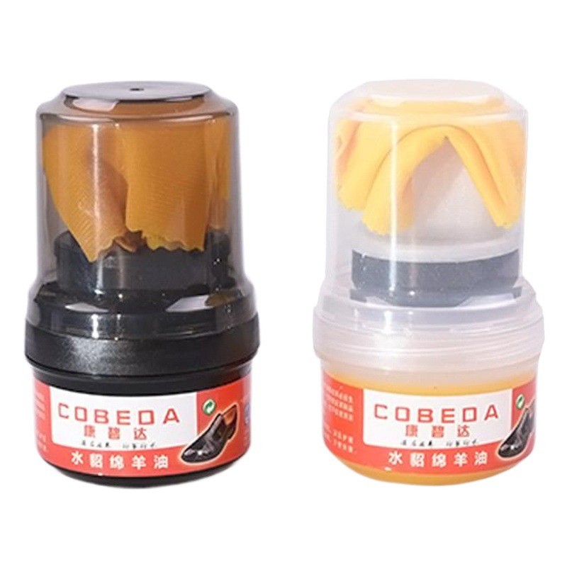 En stock al por mayor kangbida cuero cuidado de la limpieza mantenimiento I aceite perezoso traje esponja viaje portátil zapato polaco