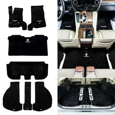 Car Carpet – sky velvet carpet for - 15-23-models-of-alphard-all-left-hand-drive-black-upgraded-thickened-starry-sky-velvet