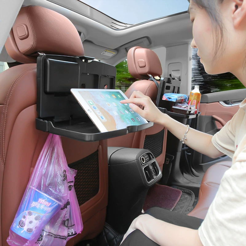 Dinner plate for car, universal glass holder